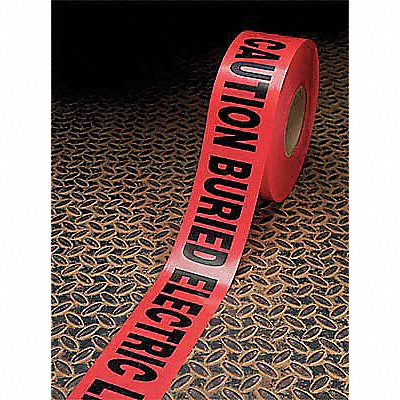 Barricade Marking Tape 3In W Red PK16 MPN:303-R-3X300FTX4MIL