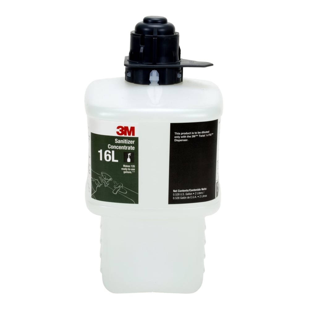 3M 16L Sanitizer Concentrate, 67.6 Oz Bottle (Min Order Qty 3) MPN:16L-EA