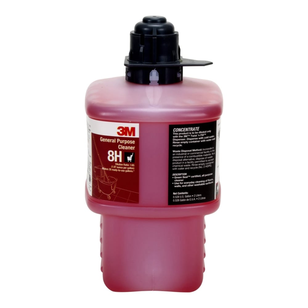 3M 8H Concentrated General Purpose Cleaner, 67.6 Oz Bottle (Min Order Qty 2) MPN:8H-EA