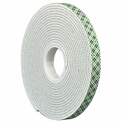 Double Sided Foam Tape 5 yd L 1/2 W MPN:4008