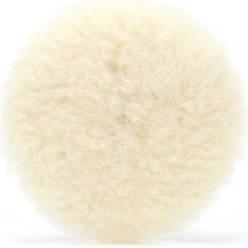 Bonnets & Pads, Diameter (Fractional Inch): 3 , Product Type: Buffing Pad, Buffing Pad , Material: Wool , Color: White , Pile Height (Inch): 0.5  MPN:7100081888