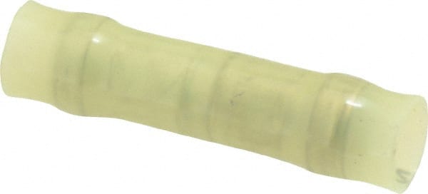 Butt Splice Terminal: Fully Insulated Nylon, Crimp-On Connection MPN:7010304075