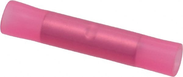 Butt Splice Terminal: Fully Insulated Nylon, Crimp-On Connection MPN:7010351112