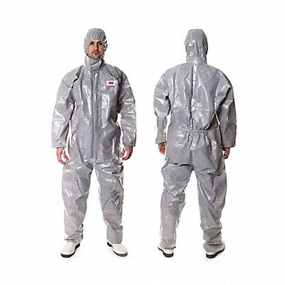 Protective Coverall Gray 3XL MPN:4570-3XL