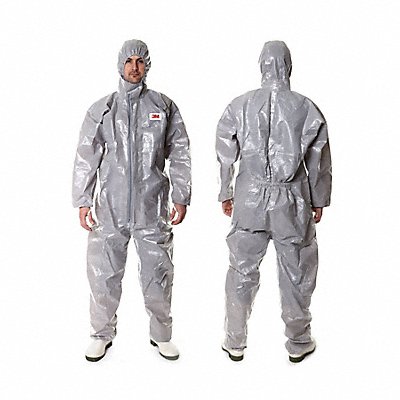 Protective Coverall Gray 4XL MPN:4570-4XL