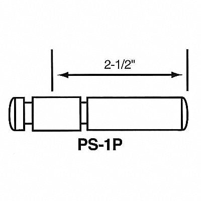 PanelSafe 1 Way Pin PS-1P MPN:PS-1P