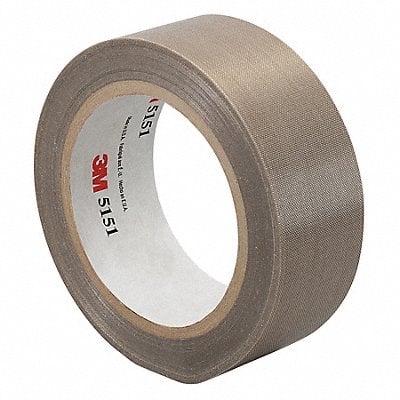 PTFE Glass Cloth Tape 1 in x 36 yd 3mil MPN:1-36-5151