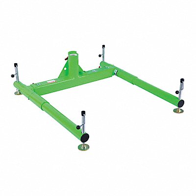 Portable Davit Base Green Silver MPN:8518005