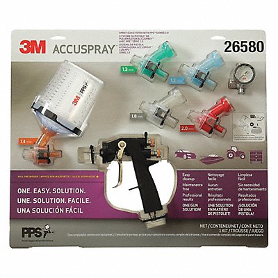 Spray Gun Kit Pressure 13 cfm @ 24 psi MPN:26580