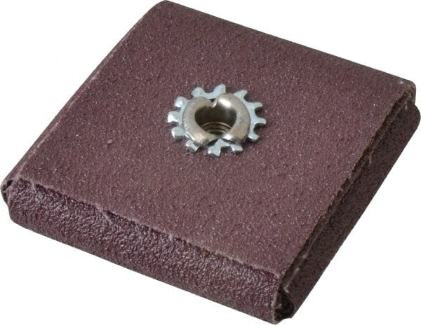 80 Grit, Medium Grade, Aluminum Oxide Square Pad MPN:7100105551