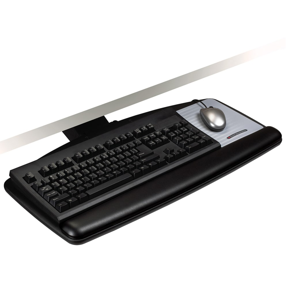 3M AKT90LE Adjustable Keyboard Tray, Black/Charcoal MPN:AKT90LE