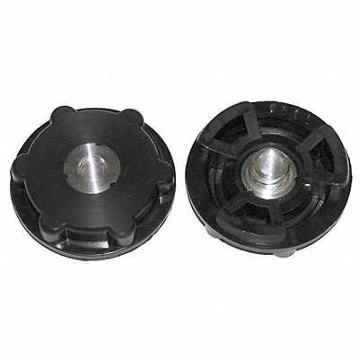 Fiber Disc Pad Hub 2 1/2 in Dia Black MPN:28442