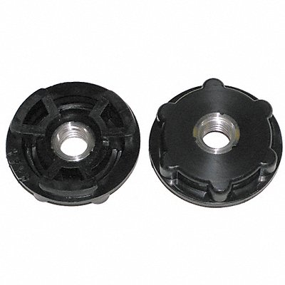 Fiber Disc Pad Hub 2 1/2 in Dia Black MPN:28476