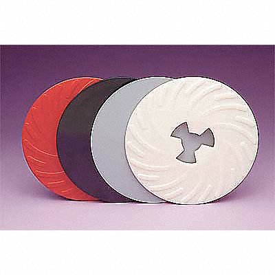 Disc Face Plate 7 in Dia Red PK10 MPN:80514