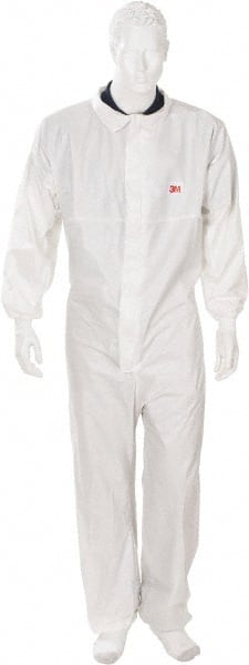 Disposable Coveralls: Size 2X-Large, 10.38 oz, SMS, Zipper Closure MPN:7100213261