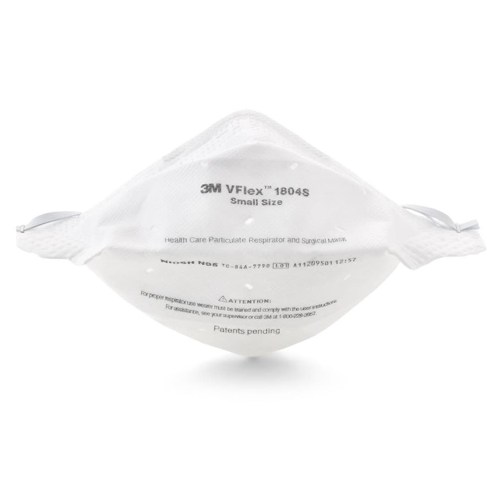 Disposable Respirators & Masks, Product Type: Healthcare Respirator , Niosh Classification: N95 , Exhalation Valve: No , Nose Clip: Contains Nose Clip  MPN:7100145154