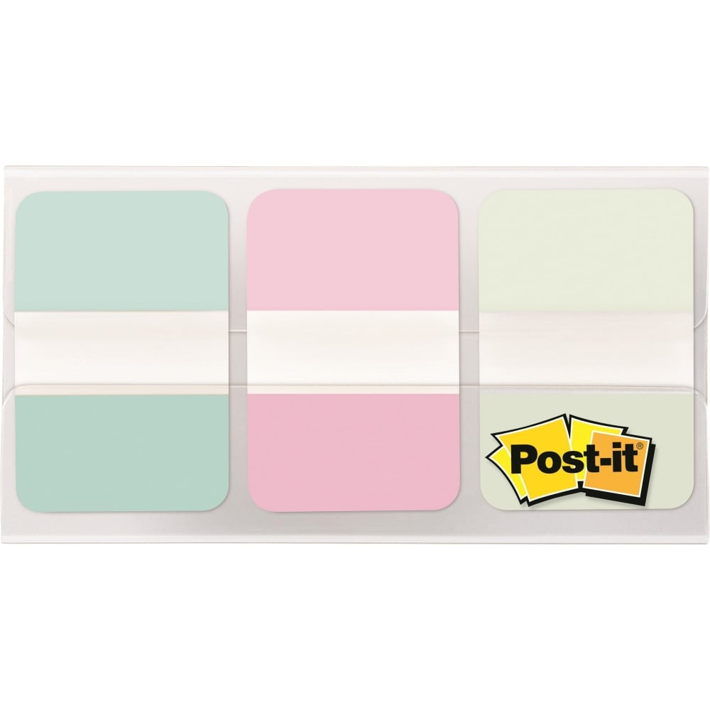 Post-it Pastel Color Tabs - 12 Tab(s)/Set - 1in Tab Height x 1.50in Tab Width - Assorted Pastel Tab(s) - 36 / Pack (Min Order Qty 12) MPN:686GRDNT