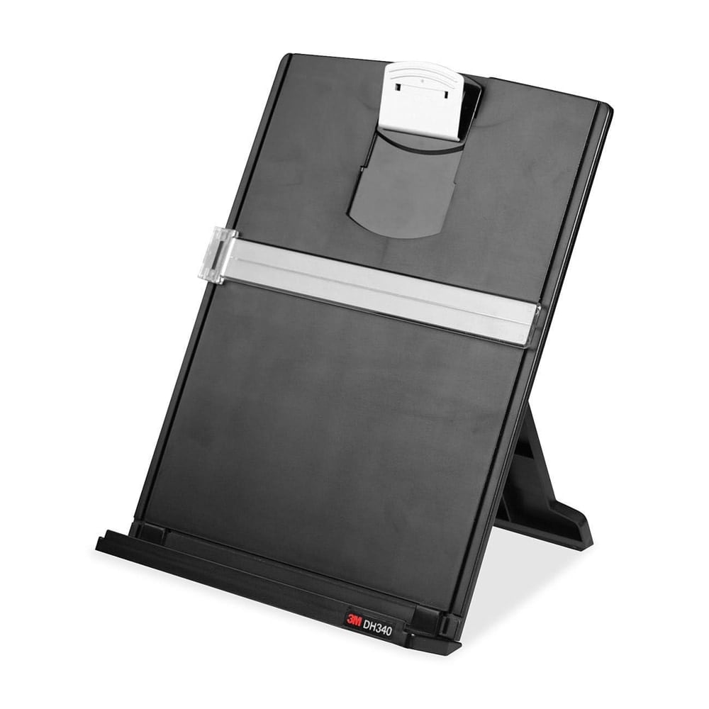 3M Desktop Document Holders, 18in, Black/Silver (Min Order Qty 5) MPN:DH340MB