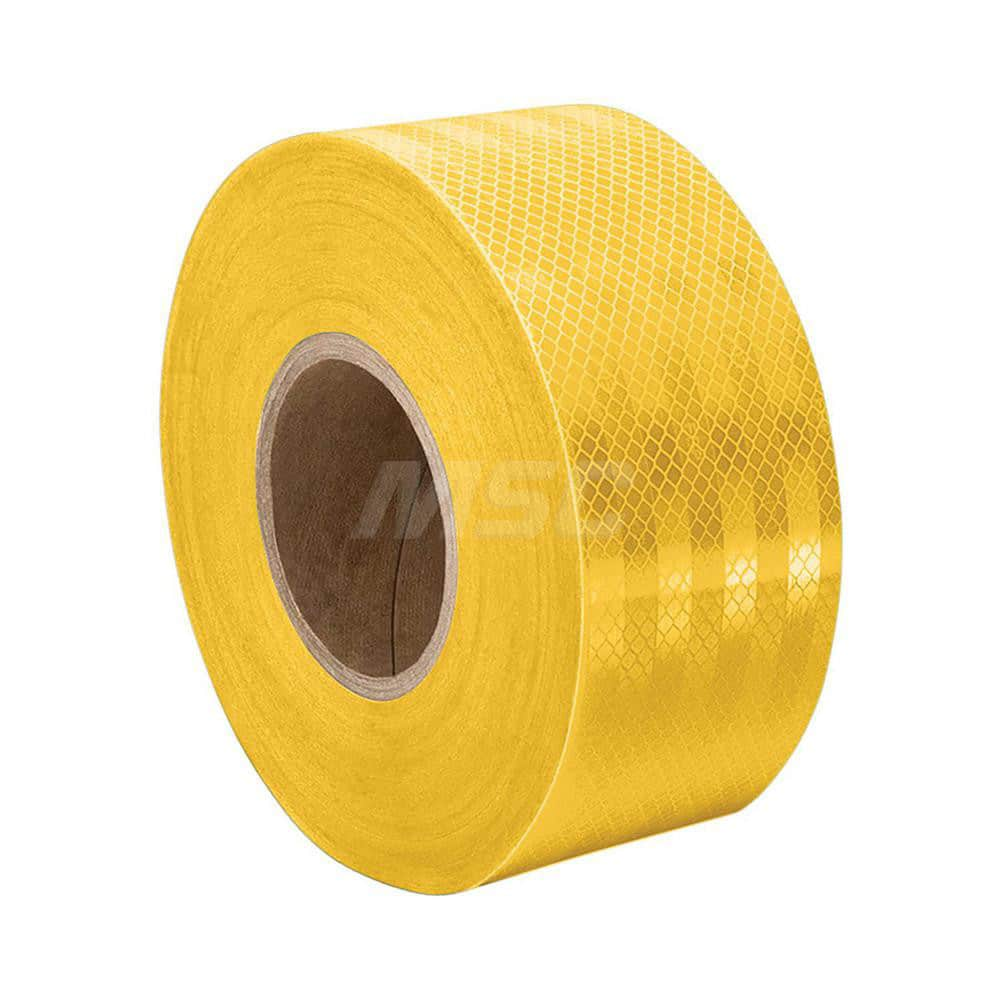 DOT Conspicuity Tape, Color: Yellow , Tape Material: Reflective Sheeting , Width (Inch): 1-3/4 , Length (Feet): 150  MPN:888519203743