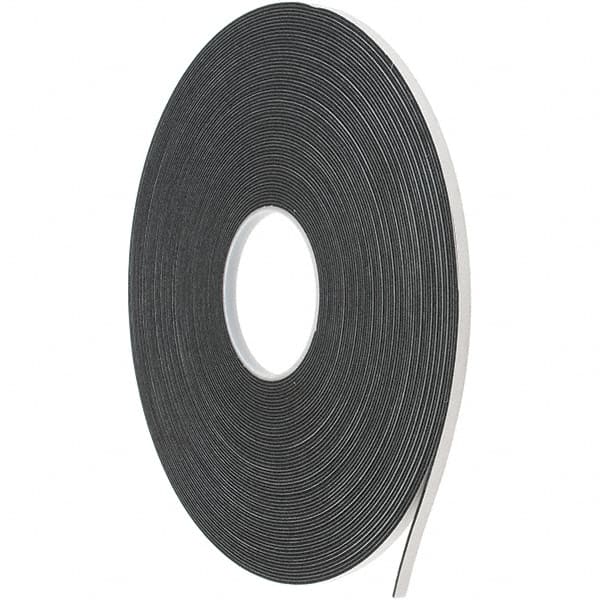 Vinyl Foam Tape: 36 yd Long, 62.5 mil Thick, Acrylic Adhesive MPN:7000028661