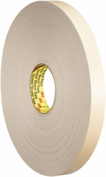 Polyethylene Foam Tape: 74 yd Long, 31.25 mil Thick, Acrylic Adhesive MPN:7000042790