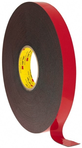 Black Double-Sided Acrylic Foam Tape: 1