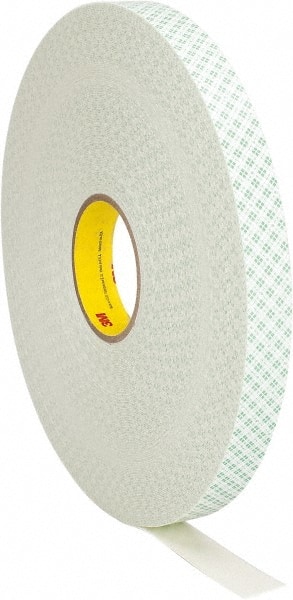 Off-White Double-Sided Urethane Foam Tape: 1