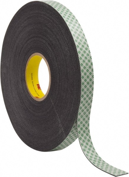 Black Double-Sided Urethane Foam Tape: 1