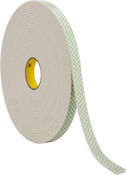 Off-White Double-Sided Urethane Foam Tape: 1