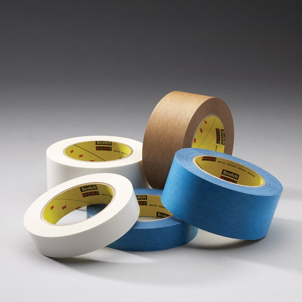 Double-Sided Tape: 72 mm Wide, 55 m Long, 5 mil Thick, Non-Adhesive MPN:7010335748