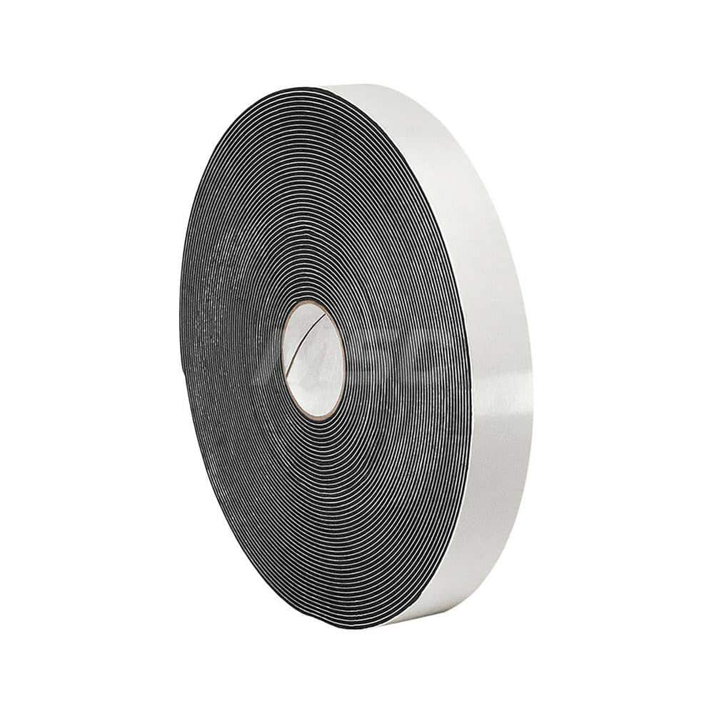 Black Double-Sided Polyethylene Foam Tape: 1/2