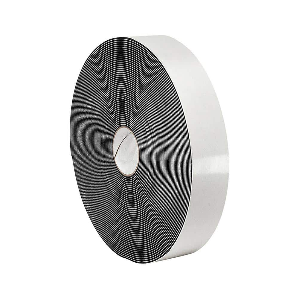 Black Double-Sided Polyethylene Foam Tape: 3/4