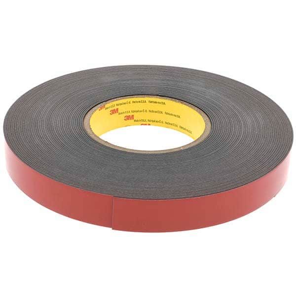 Black Double-Sided Acrylic Foam Tape: 7/8