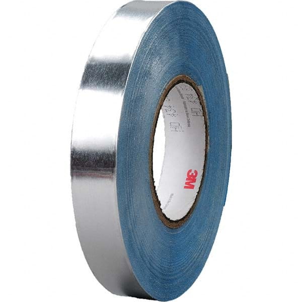 Silver Aluminum Foil Tape: 60 yd Long, 1