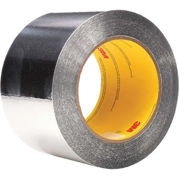 Silver Aluminum Foil Tape: 60 yd Long, 6