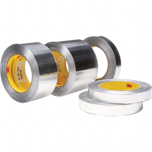 Silver Aluminum Foil Tape: 60 yd Long, 4-1/2