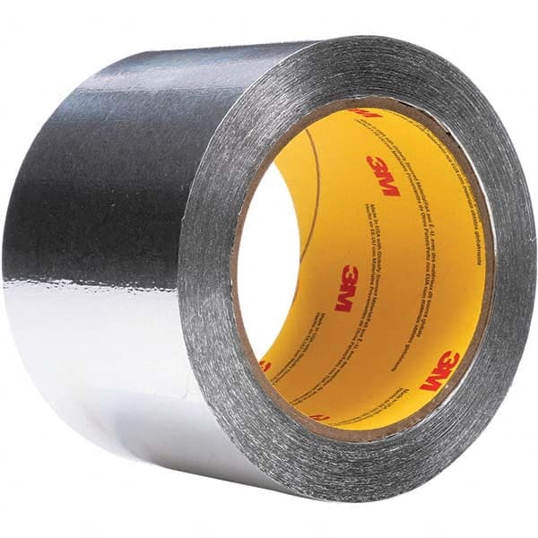 Silver Aluminum Foil Tape: 60 yd Long, 4.6 mil Thick MPN:7100053638