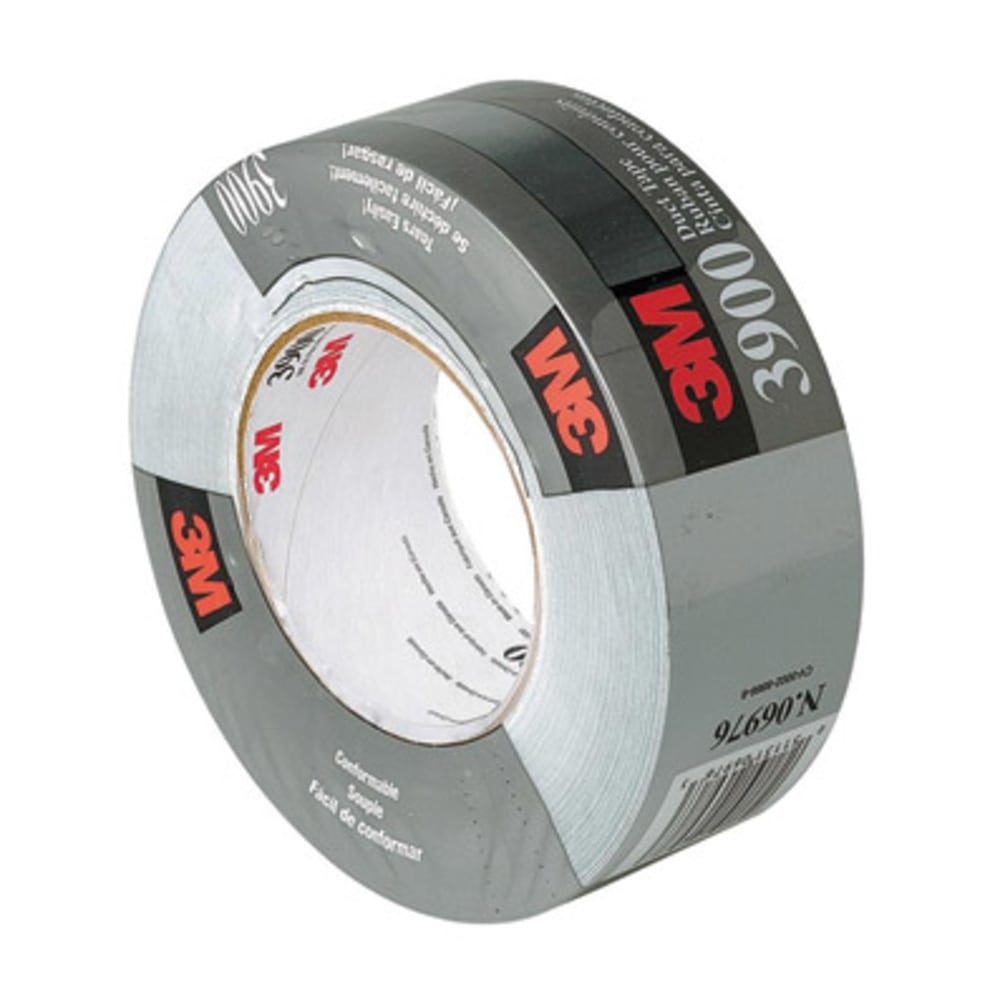 3M Utility-Grade Multipurpose Duct Tape, 1-7/8in x 60 Yd., Silver (Min Order Qty 3) MPN:3900