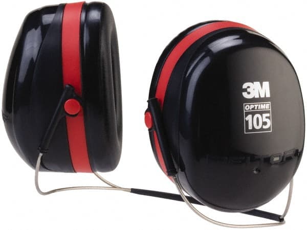 Earmuffs: Listen-Only, 29 dB NRR Behind the Neck, 29 dB NRR Under the Chin, Foam Cushion MPN:7000009664