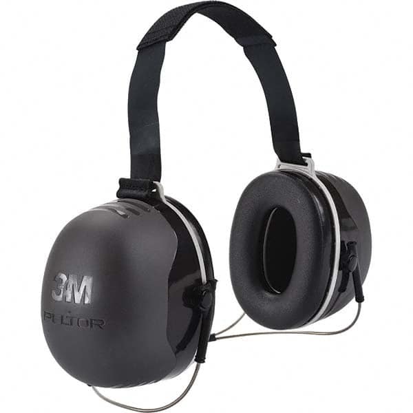 Earmuffs: Listen-Only, 31 dB NRR Behind the Neck, 31 dB NRR Under the Chin, Polyurethane Cushion MPN:7100123163