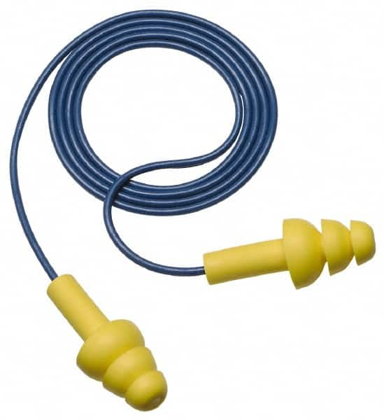 Earplug: 25dB, Foam, Flanged, Push-In Stem, Corded MPN:7000052728