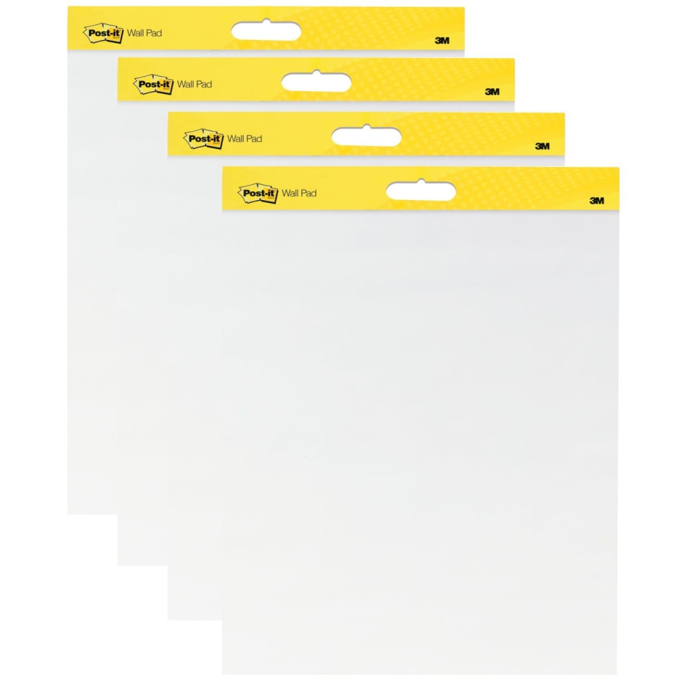 Post-it Super Sticky Easy Pads, 20in x 23in, 2 Pads, 20 Sheets/Pad, Lined, Back to School for Classrooms, Yellow MPN:566