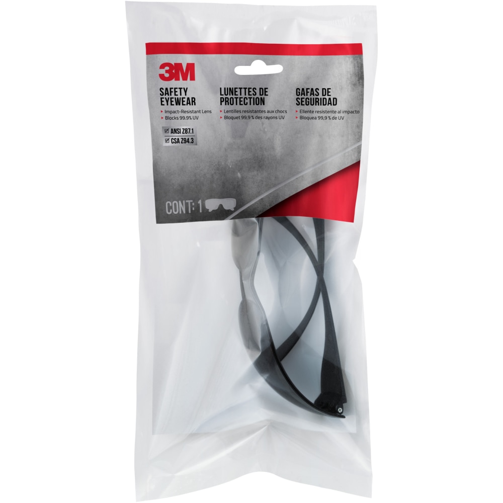 3M Safety Eyewear Anti-Scratch, 90954H1-DC-20, Gray, Gray Lens (Min Order Qty 9) MPN:90954H1-DC-20