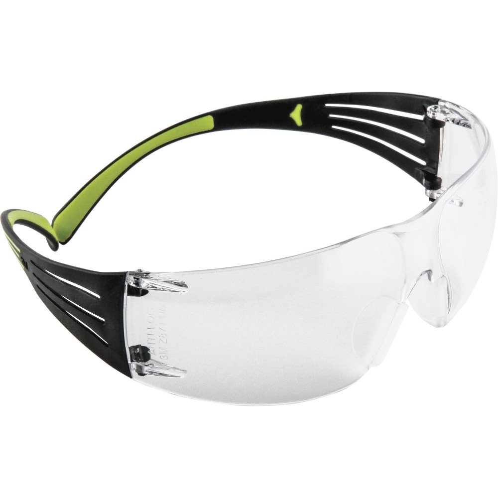 3M SecureFit 400-Series Protective Eyewear, Clear, Black (Min Order Qty 9) MPN:SF401AF