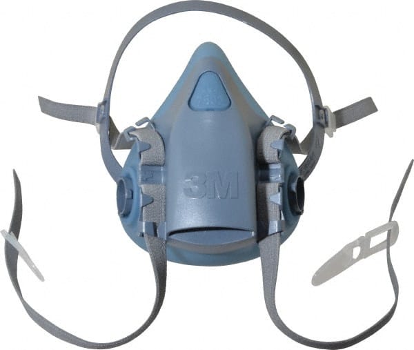 Half Facepiece Respirator: Silicone, Bayonet, Medium MPN:7000002162