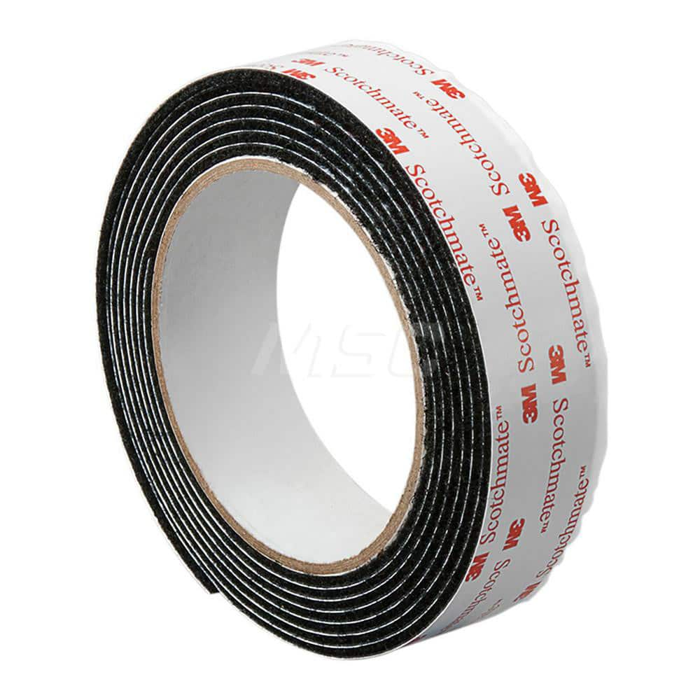 Hook & Loop, Shape: Roll , Tape Width: 1.00in , Color: Black , Roll Length (yd): 5.00 , Component Type: Hook & Loop  MPN:888519021323