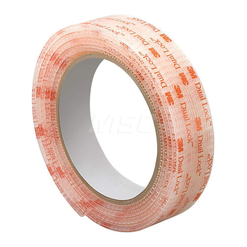 Hook & Loop, Shape: Roll , Tape Width: 1.00in , Color: Clear , Roll Length (yd): 10.00  MPN:888519021491