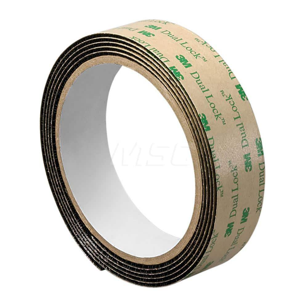 Hook & Loop, Shape: Roll , Tape Width: 1.00in , Color: Black , Roll Length (yd): 10.00  MPN:888519021606