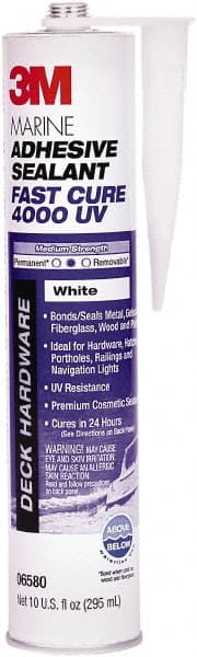 Hybrid Adhesive Sealant: 12.8 oz Cartridge, White, Polyether MPN:7000046623