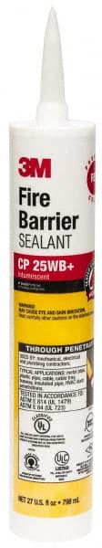 Joint Sealant: 27 oz Cartridge, Red, Acrylic & Latex MPN:7000059394